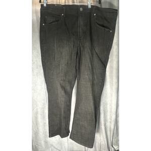 NWT Repreve Buffalo David Bitton Jackson Straight Stretch Jeans Black 40 x 29